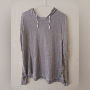 Gray Pullover Hoodie